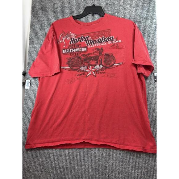Harley Davidson Buffalo Orchard Park NY TShirt Two Sides Biker Motorcycle 2XL - Picture 4 of 12